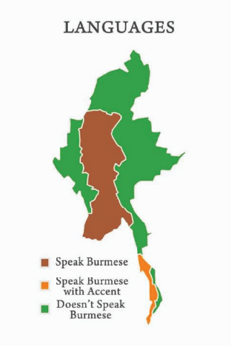 Myanmar Map 2